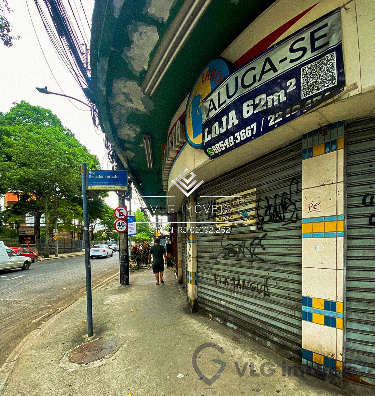 Loja / Salão / Ponto Comercial para alugar, 62m² – Maracanã